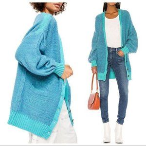 FREE PEOPLE Snow Drop Oversized CARDIGAN